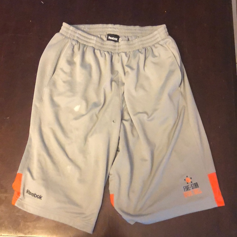 Reebok big and tall five-star basketball shorts